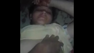 Indian Teen Girl Sex with StepBrother at Home in Midnight