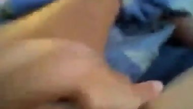 Desi Girl masturbating at home and moaning in pleasure