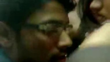 Indian sucking college girl boobs