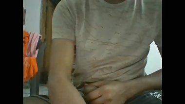 Hot desi Twink Jerk off