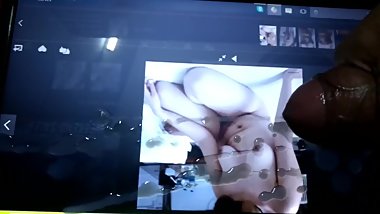 Awesome cum tribute from a friend..