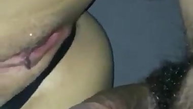 Desi wife in panites cumfilled