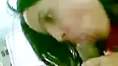 North Indian Hindi Aunty in Sari enjoys a Small Three Inch Asian Desi Dick